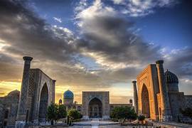 Uzbekistan And Tashkent With Samarkand